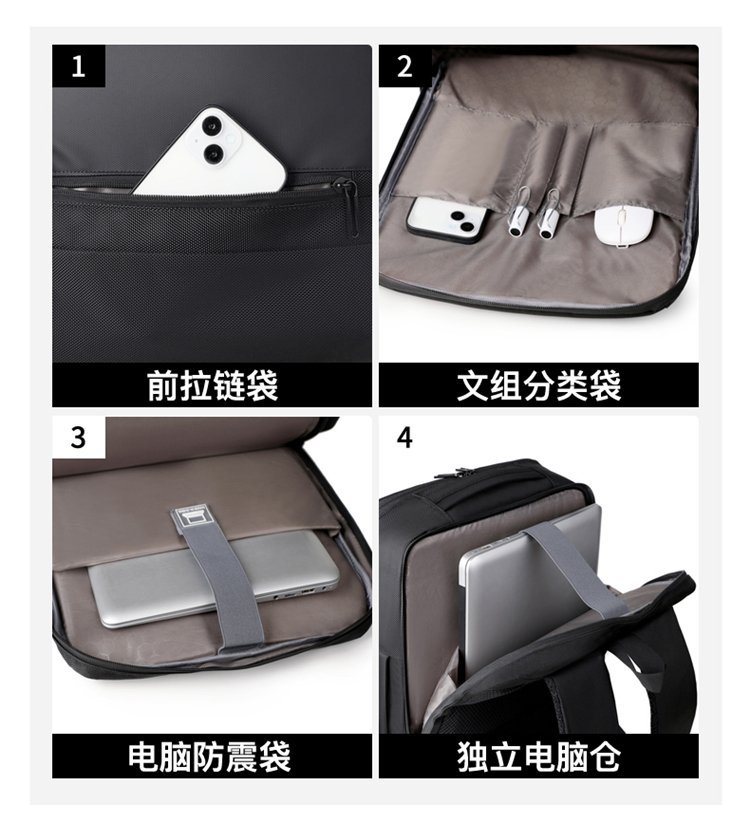 Factory Direct Student Backpack for Travel and Outdoor Use – TY-1862 — 9