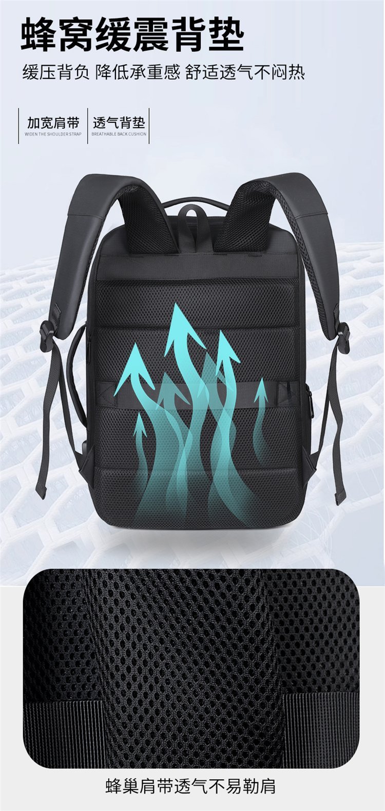 Bulk Supply Student Backpack for Travel and Outdoor Use – TY-2014 — 12