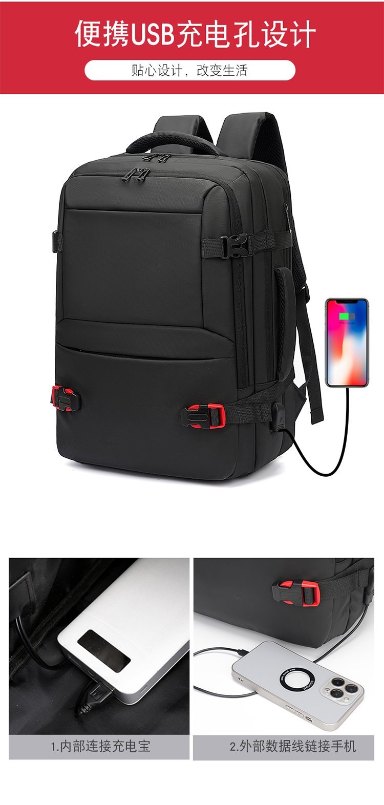 Mochila diaria directa de fábrica para compradores mayoristas a granel — 16
