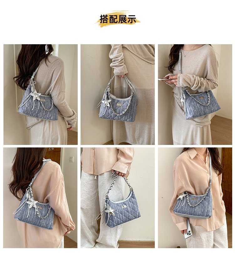 Sac à l'épaule femme de marque blanche pour approvisionnement de boutiques – SS-23181 — 12