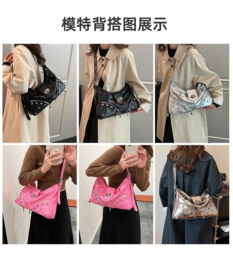 Custom Womens Shoulder Bag for Fashion Retailers – SS-3110 — 11