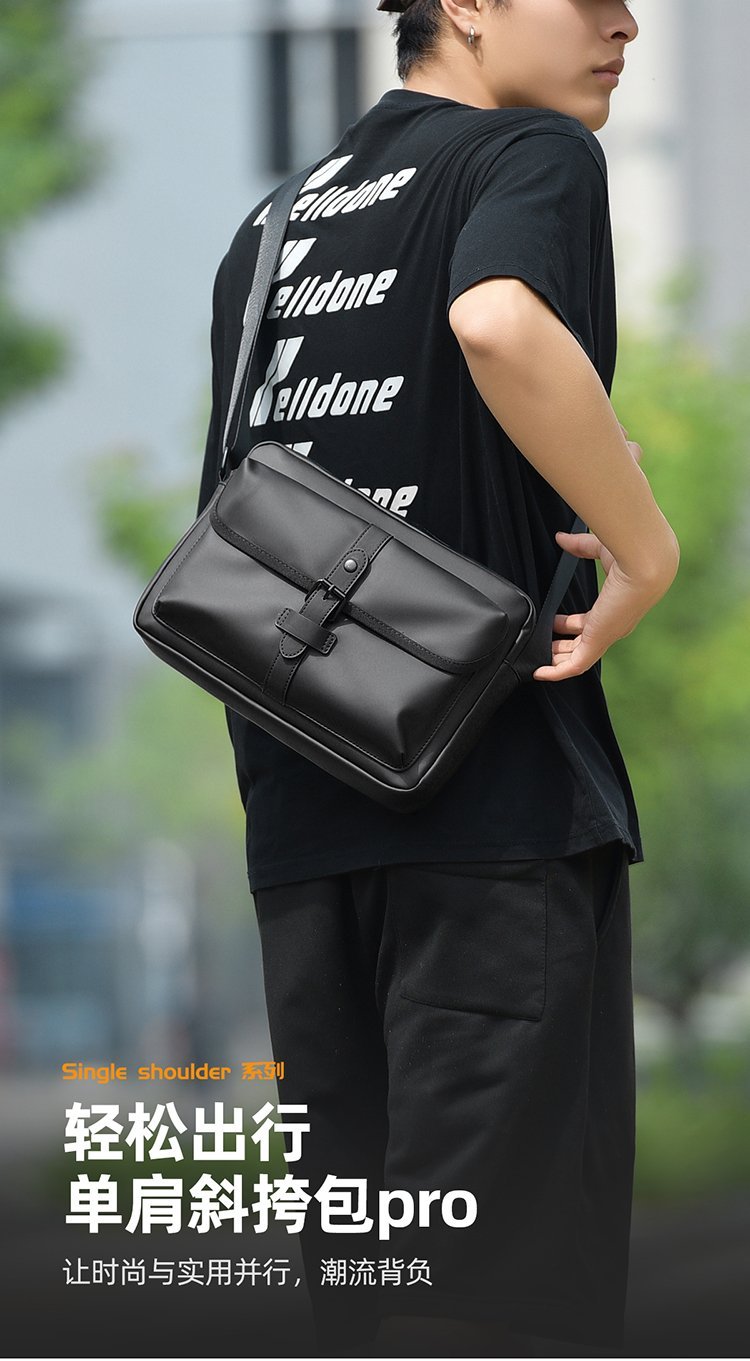 Private Label Mens Crossbody Bag for Custom Bag Projects — 3