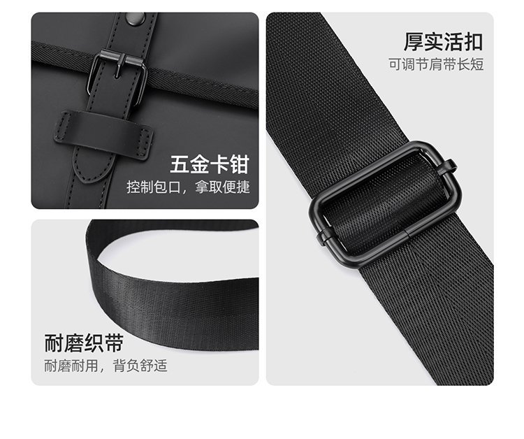 Private Label Mens Crossbody Bag for Custom Bag Projects — 13