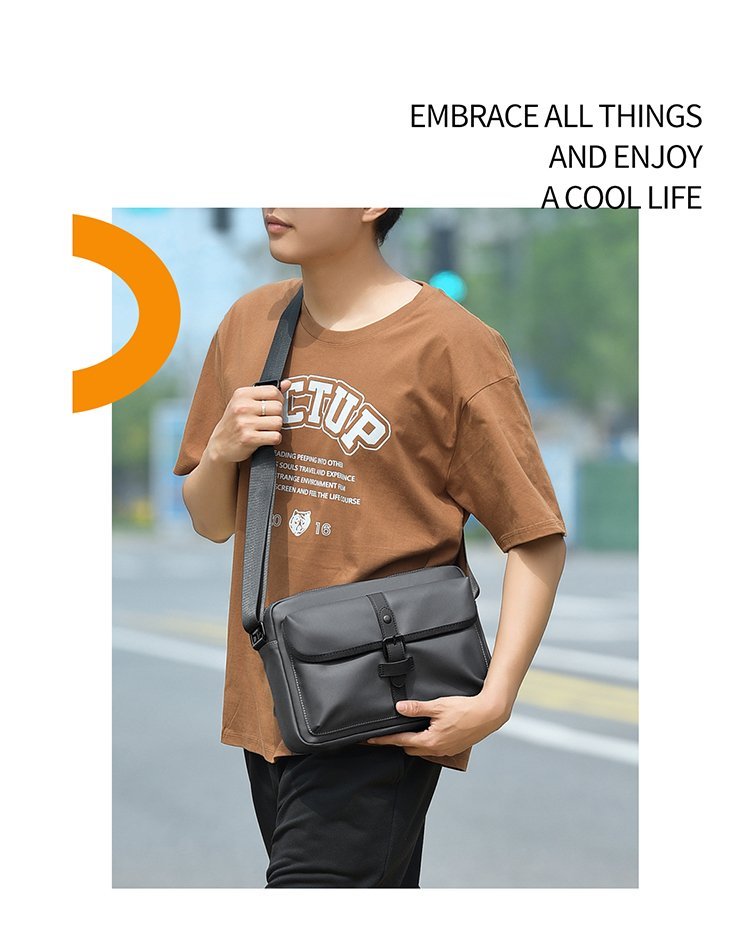Private Label Mens Crossbody Bag for Custom Bag Projects — 17