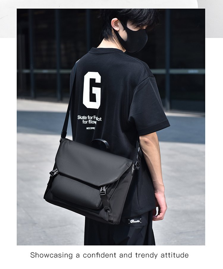 Private Label Mens Messenger Bag for Boutique Supply — 3