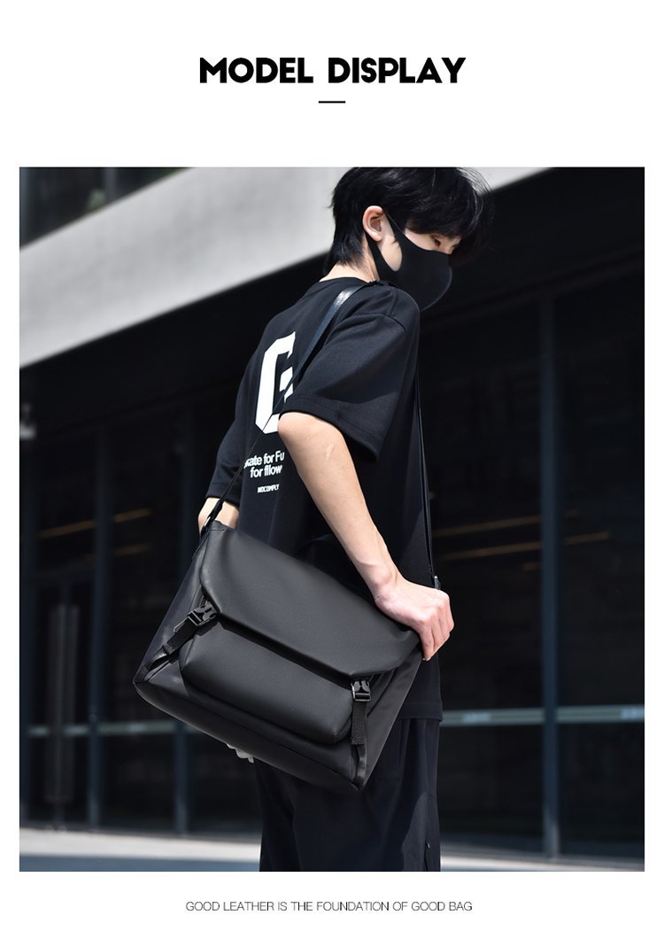 Private Label Mens Messenger Bag for Boutique Supply — 12