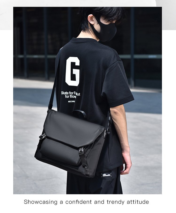 Private Label Mens Messenger Bag for Boutique Supply — 34
