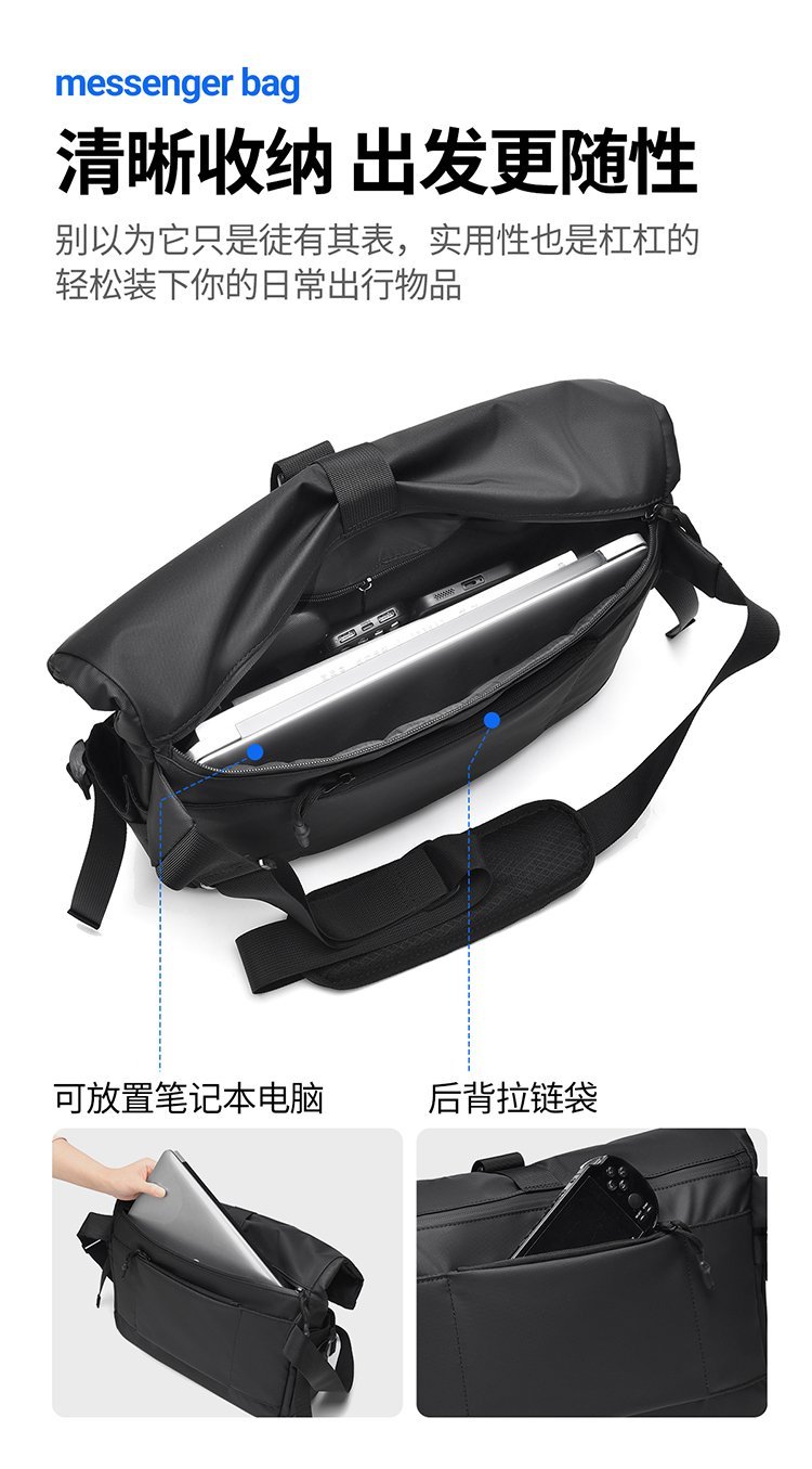 Wholesale Mens Messenger Bag for Custom Bag Projects — 9