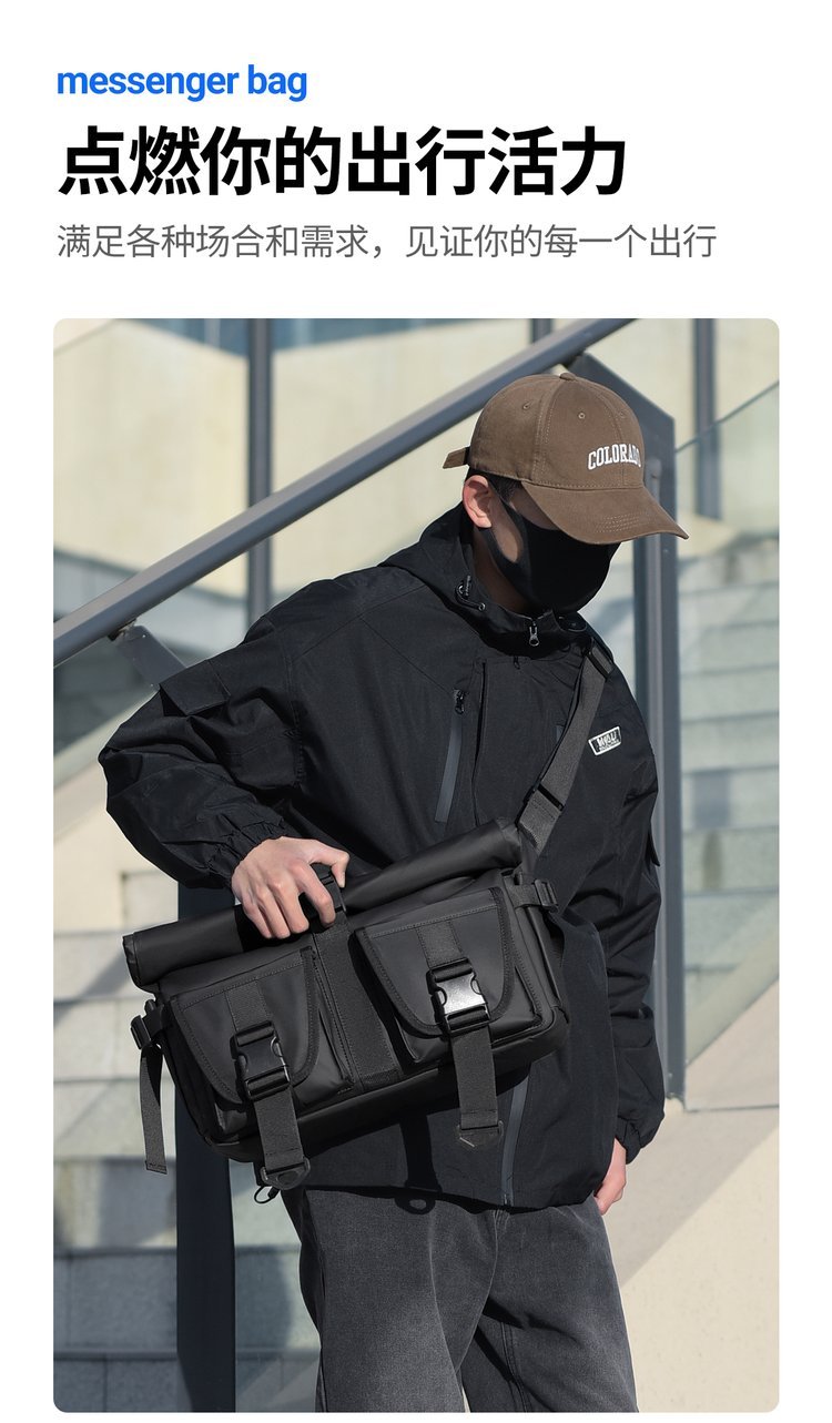 Wholesale Mens Messenger Bag for Custom Bag Projects — 31