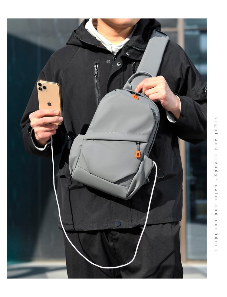 Custom Chest Sling Bag for Retail Sourcing — 17
