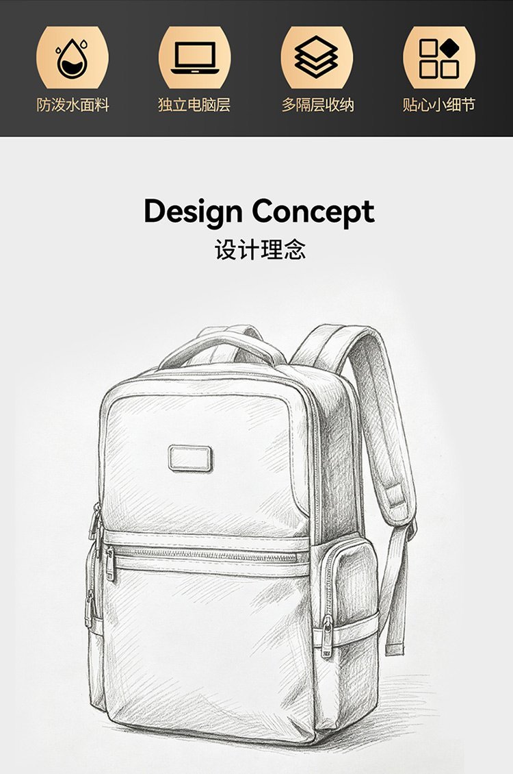 Wholesale Travel Backpack for School and Daily Use — 6