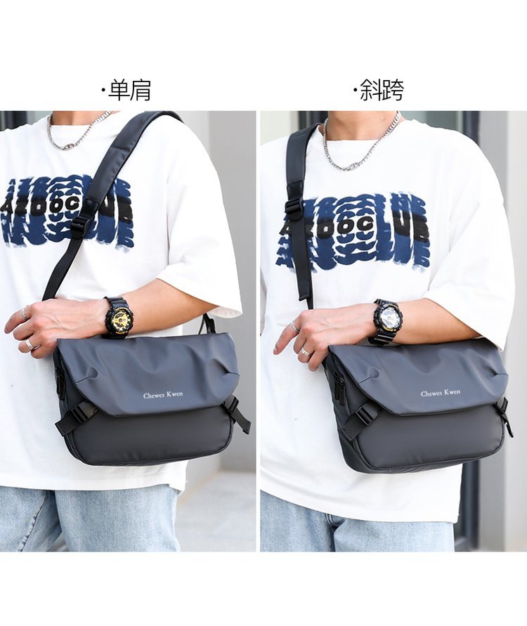 Custom Mens Messenger Bag for Brand and Retail Orders — 38