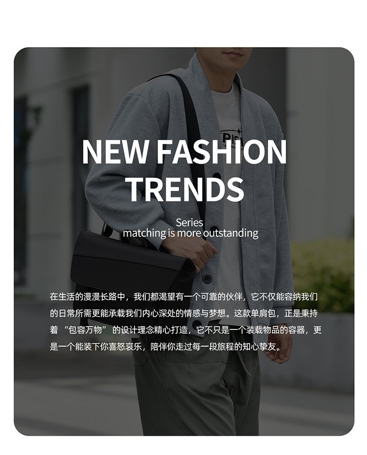 Factory Direct Mens Messenger Bag for Retail Sourcing — 1