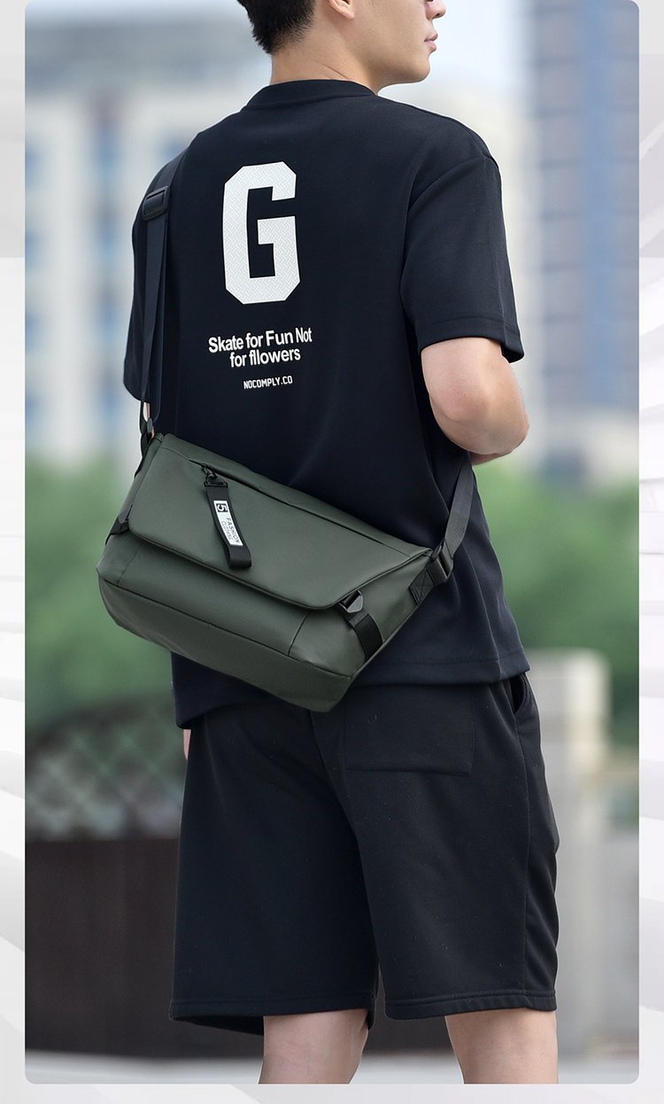 Custom Mens Messenger Bag for Bulk Wholesale Buyers — 10