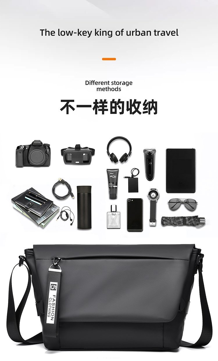 Custom Mens Messenger Bag for Bulk Wholesale Buyers — 11