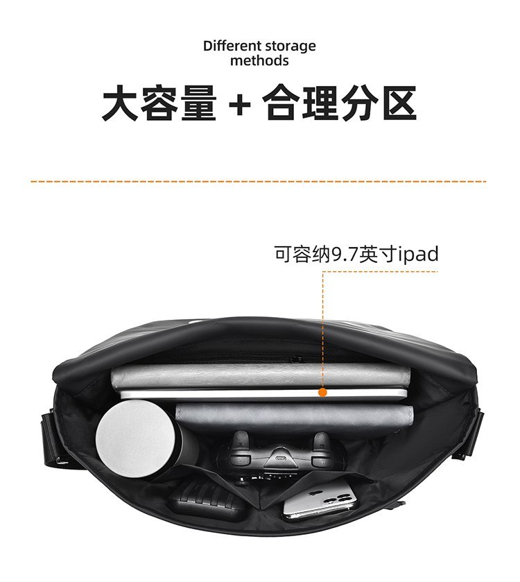 Custom Mens Messenger Bag for Bulk Wholesale Buyers — 12