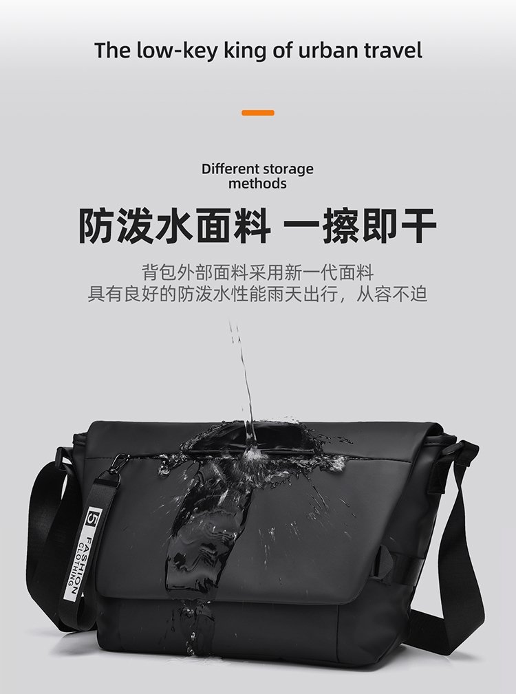 Custom Mens Messenger Bag for Bulk Wholesale Buyers — 15