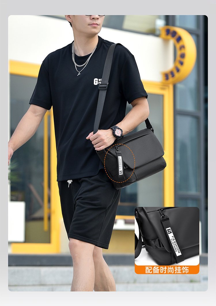 Custom Mens Messenger Bag for Bulk Wholesale Buyers — 17