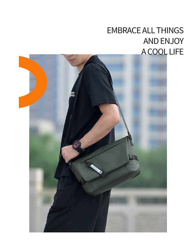 Custom Mens Messenger Bag for Bulk Wholesale Buyers — 24