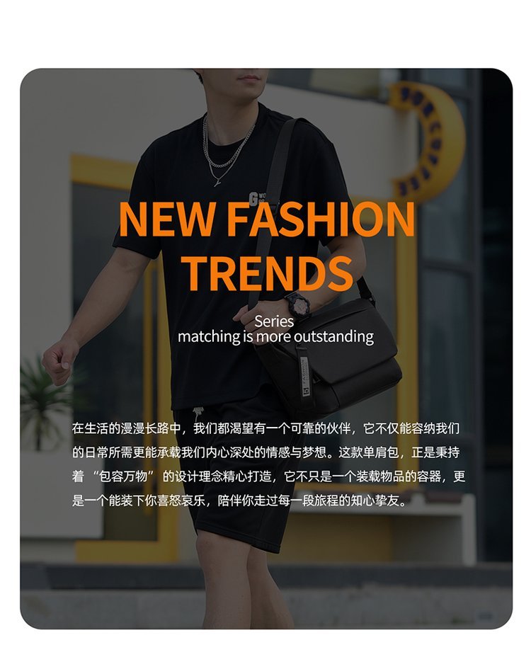 Custom Mens Messenger Bag for Bulk Wholesale Buyers — 36