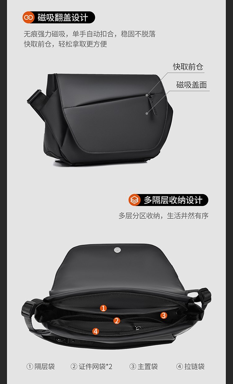 Wholesale Mens Crossbody Bag for Boutique Supply — 10