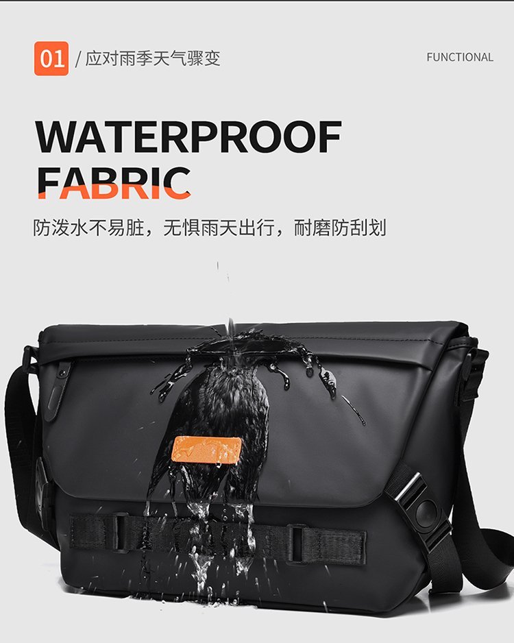 Private Label Mens Messenger Bag for Brand Orders — 8