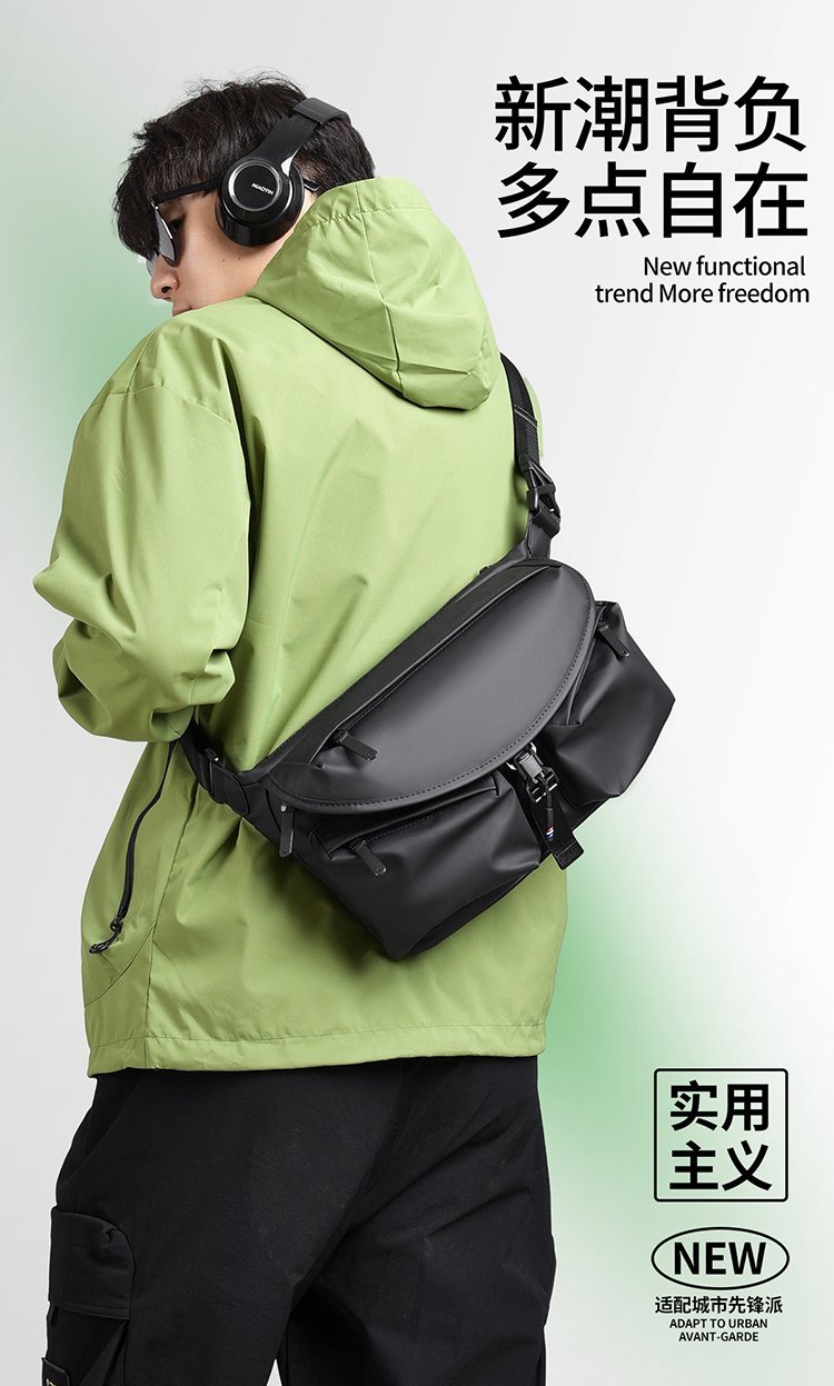 Private Label Mens Crossbody Bag for Bulk Wholesale Buyers — 4