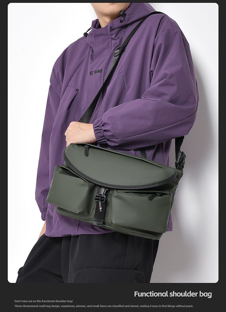 Private Label Mens Crossbody Bag for Bulk Wholesale Buyers — 6