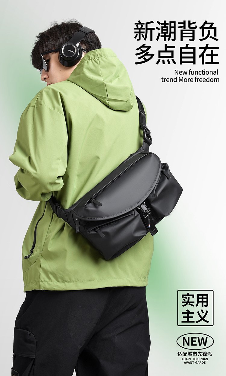 Private Label Mens Crossbody Bag for Bulk Wholesale Buyers — 33