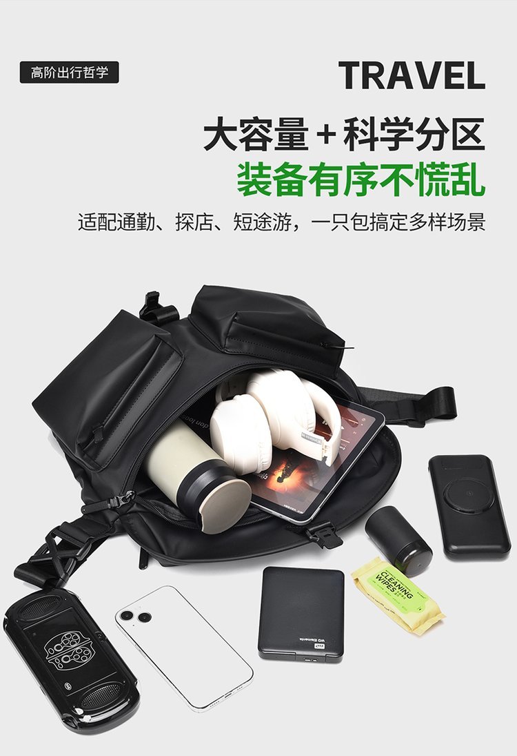 Private Label Mens Crossbody Bag for Bulk Wholesale Buyers — 37