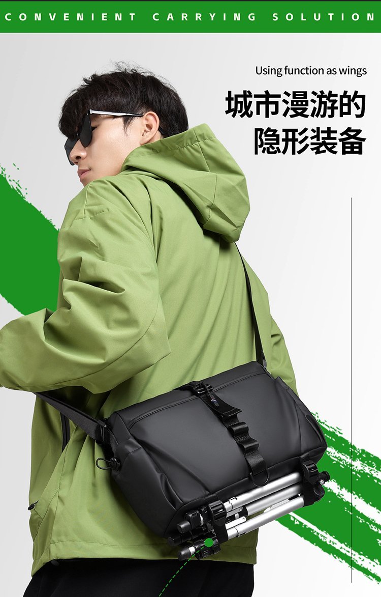 Private Label Mens Messenger Bag for Bulk Wholesale Buyers — 13