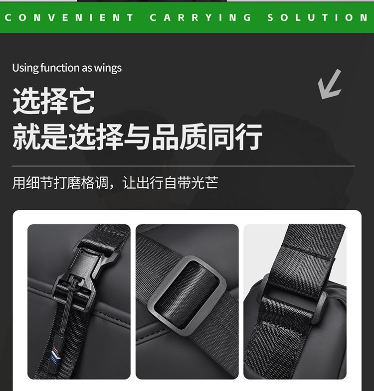 Private Label Mens Messenger Bag for Bulk Wholesale Buyers — 17