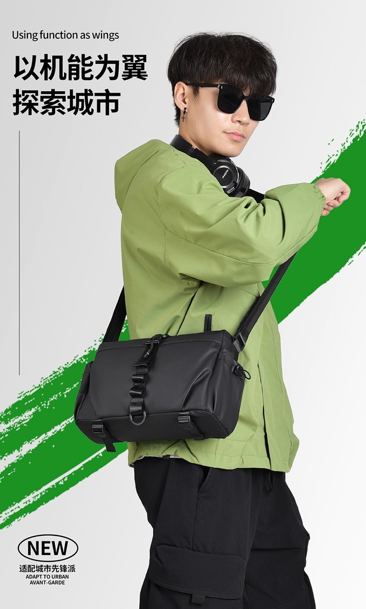 Private Label Mens Messenger Bag for Bulk Wholesale Buyers — 35