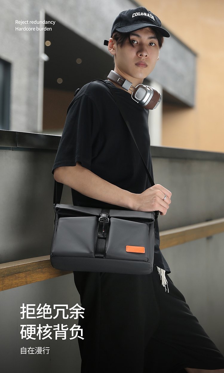 Custom Mens Messenger Bag for Boutique Supply — 4