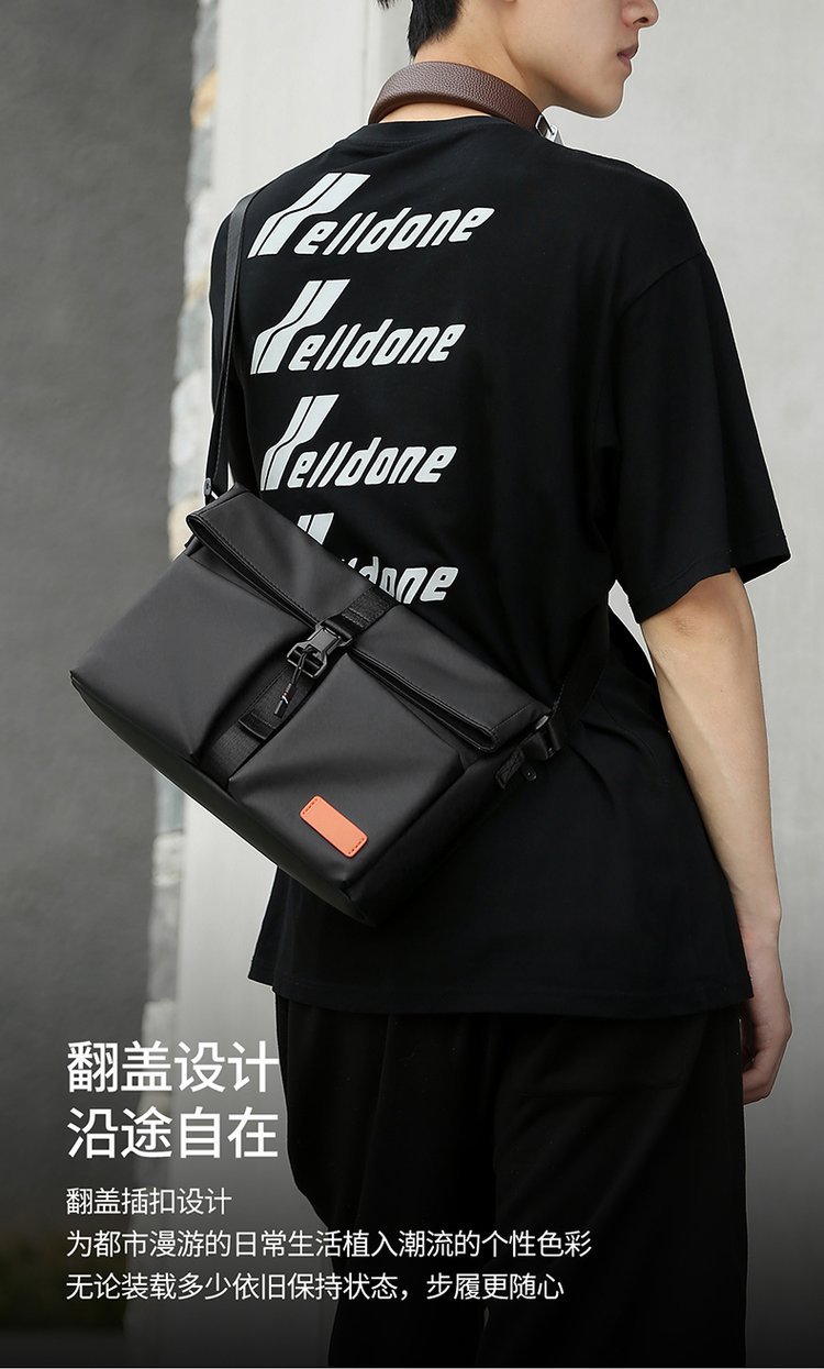 Custom Mens Messenger Bag for Boutique Supply — 33