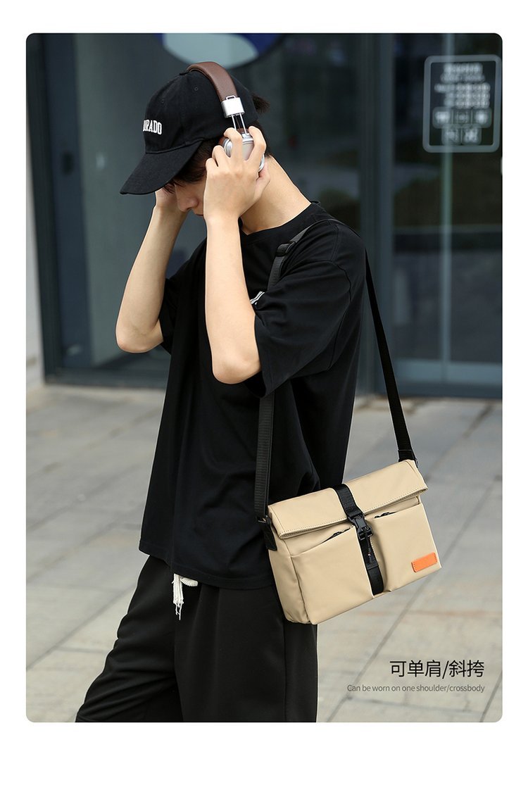 Custom Mens Messenger Bag for Boutique Supply — 34