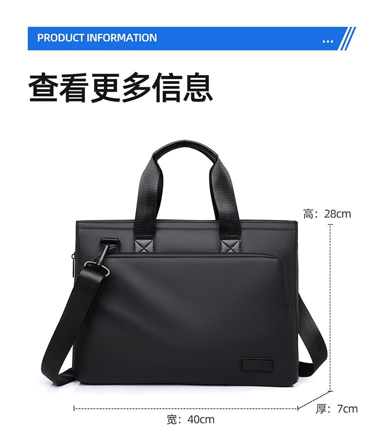 Private Label Mens Business Bag for Retail Sourcing — 1