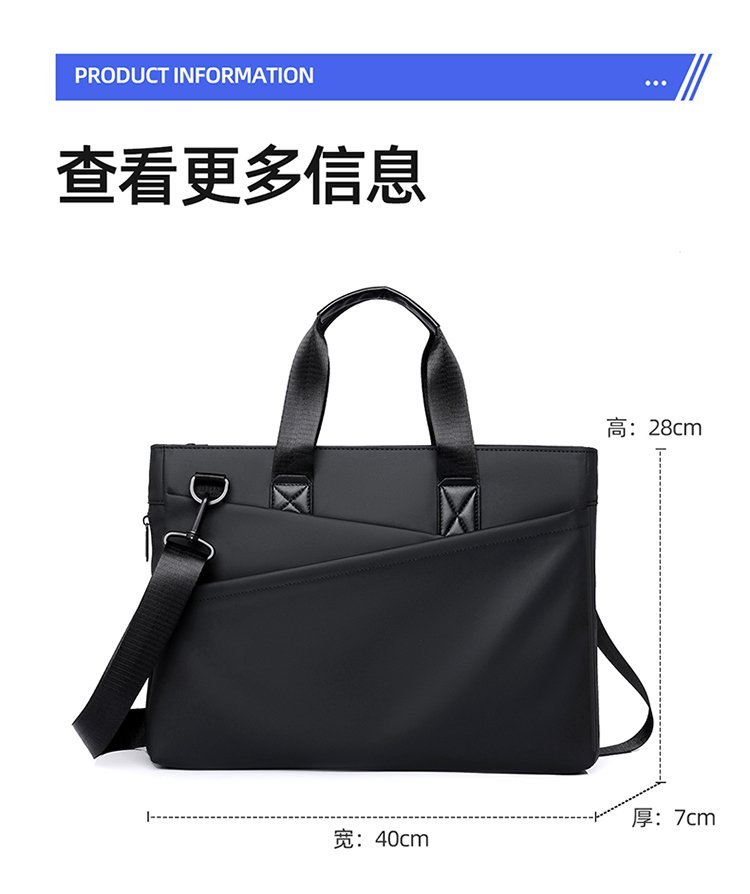 Custom Mens Business Bag for Brand and Retail Orders — 1