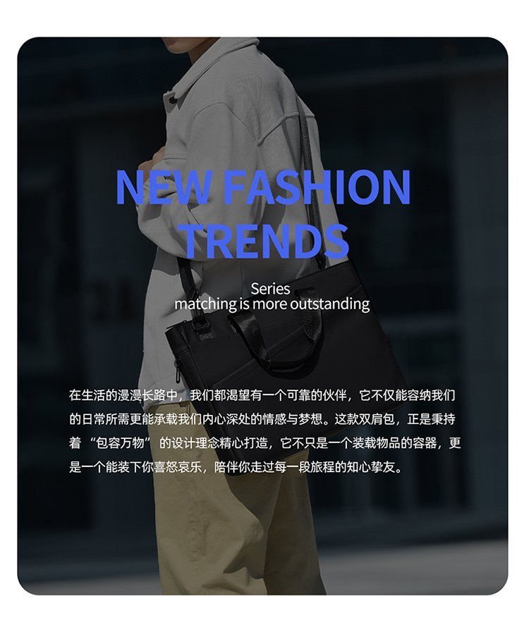 Custom Mens Business Bag for Brand and Retail Orders — 3