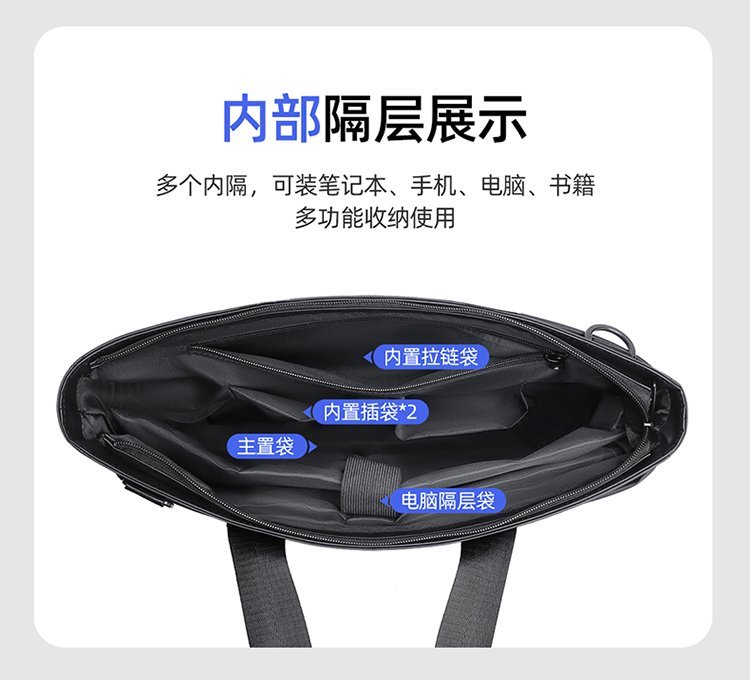 Custom Mens Business Bag for Brand and Retail Orders — 14