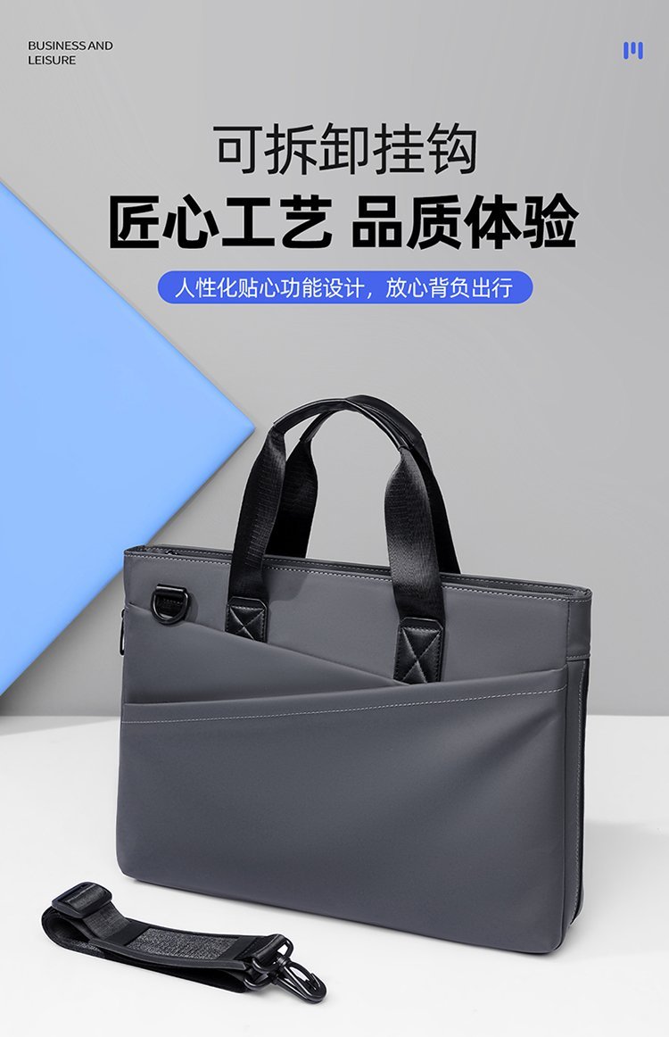 Custom Mens Business Bag for Brand and Retail Orders — 17