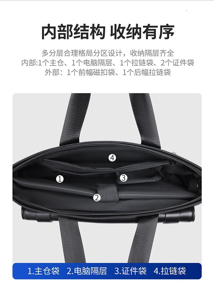 Wholesale Laptop Briefcase Bag for Business and Daily Use — 9