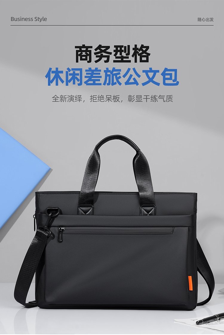 Custom Laptop Briefcase Bag for Business and Daily Use — 4