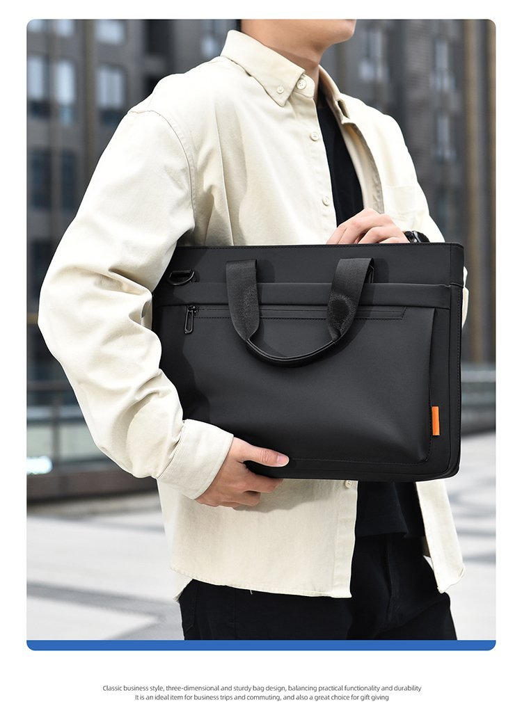 Custom Laptop Briefcase Bag for Business and Daily Use — 6