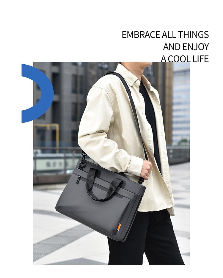 Custom Laptop Briefcase Bag for Business and Daily Use — 21