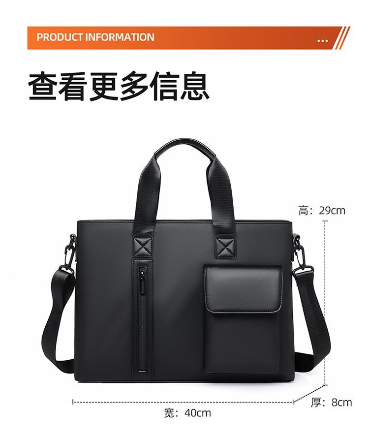 Factory Direct Mens Business Bag for Fashion Retailers — 1