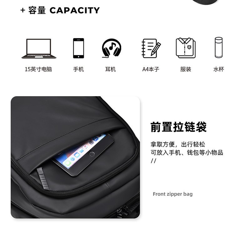 Factory Direct Daily Backpack for School and Daily Use — 39
