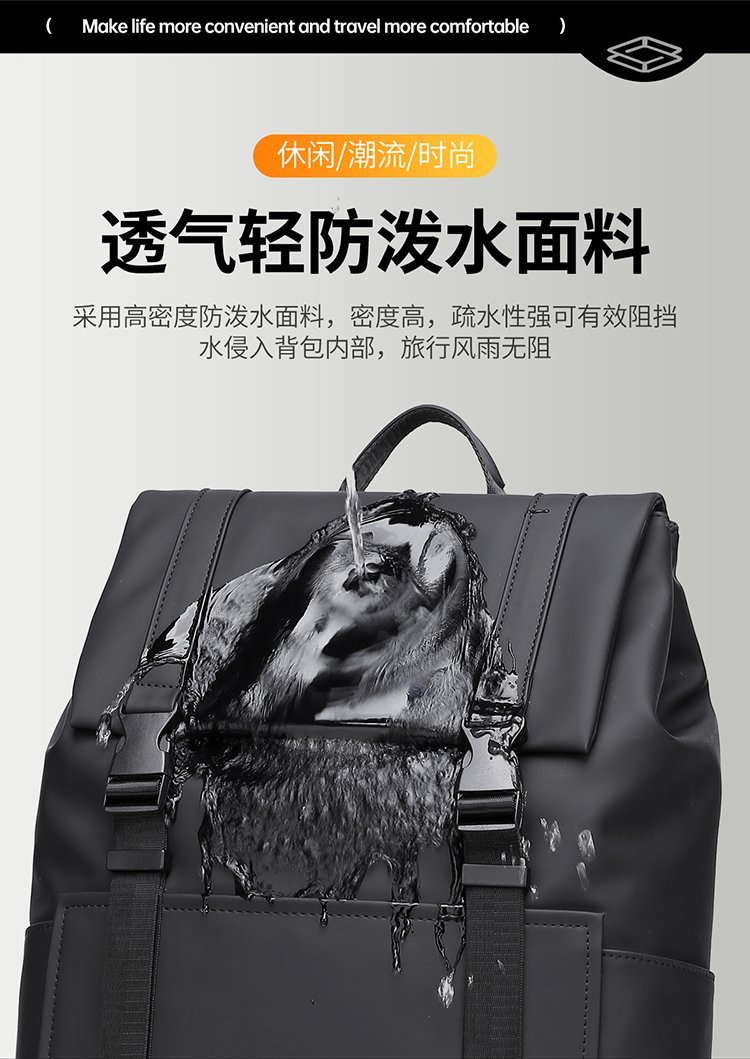Custom Travel Backpack for Travel and Outdoor Use — 10