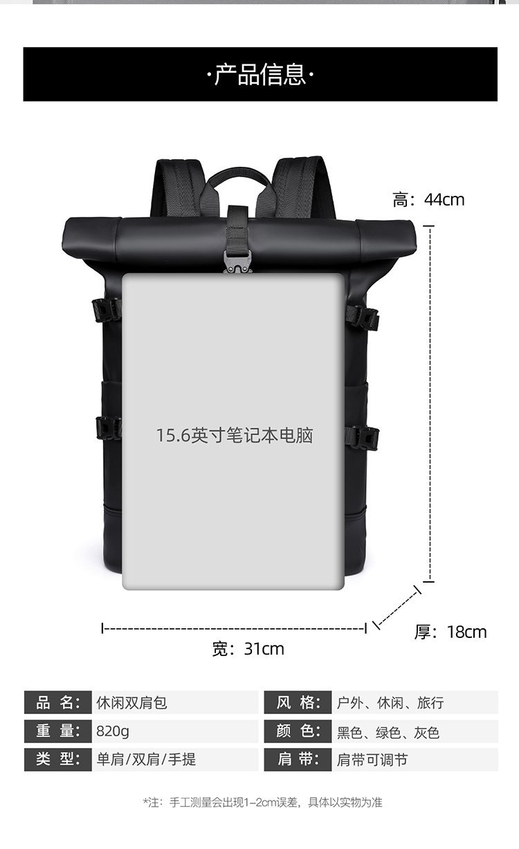 Factory Direct Travel Backpack for School and Daily Use — 1