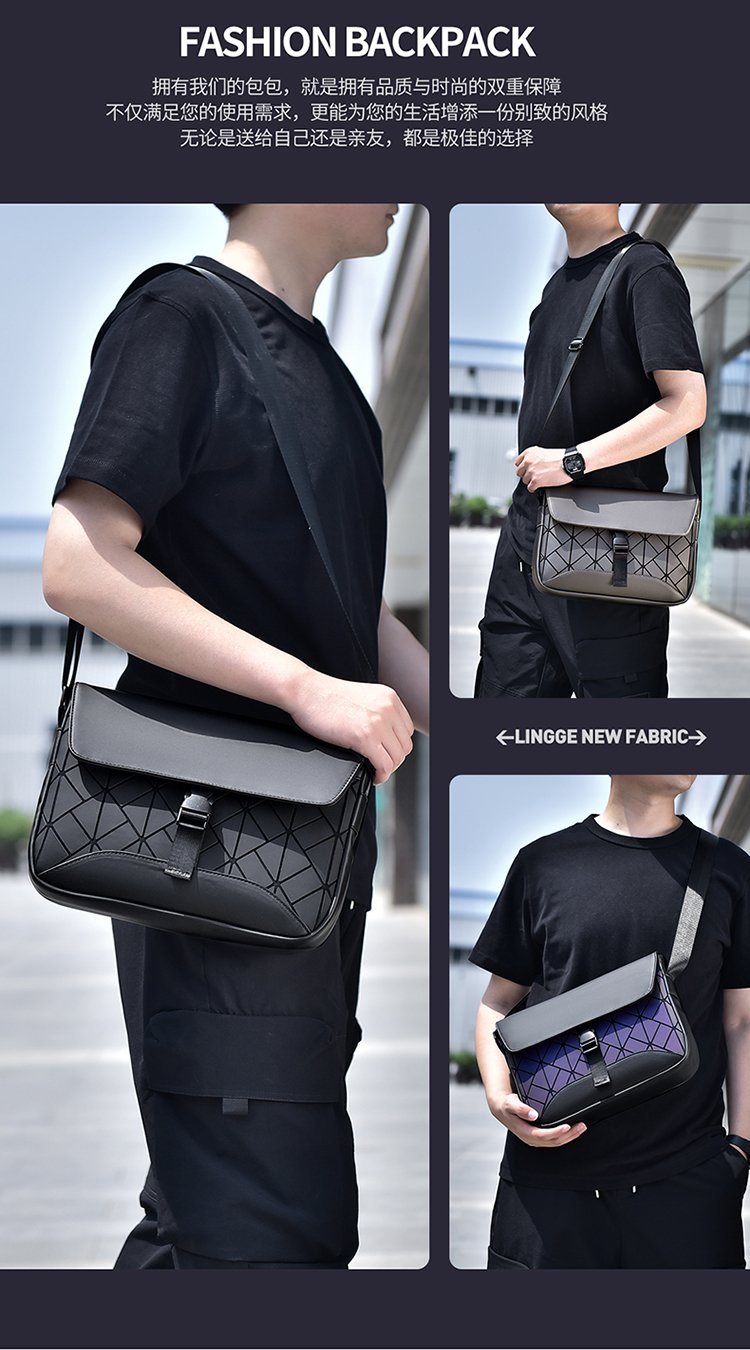 Private Label Mens Messenger Bag for Retail Sourcing – JIUYI-8609 — 3